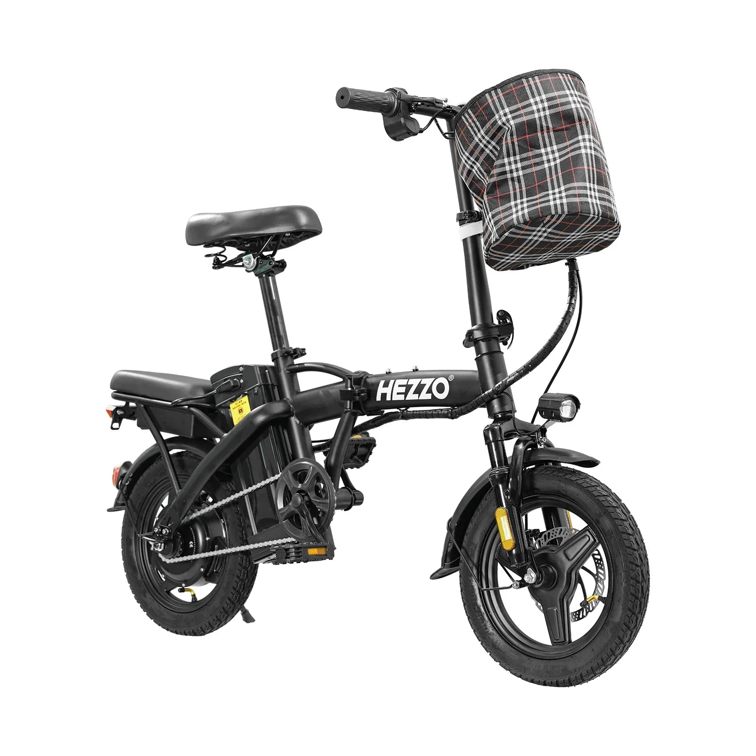 14-Inch (35 cm) Folding Electric Bike — 48V Removable Battery, 400W Motor, 20 MPH (32 km/h), 19–37 Mile (31–60 km) Range