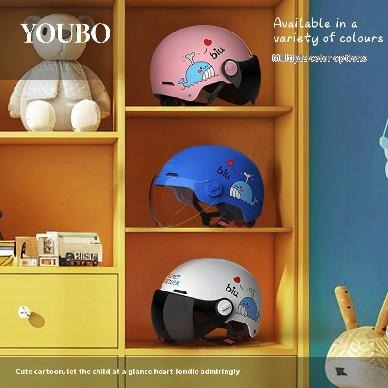 Children's Breathable Skateboard Electric Bike Helmet
